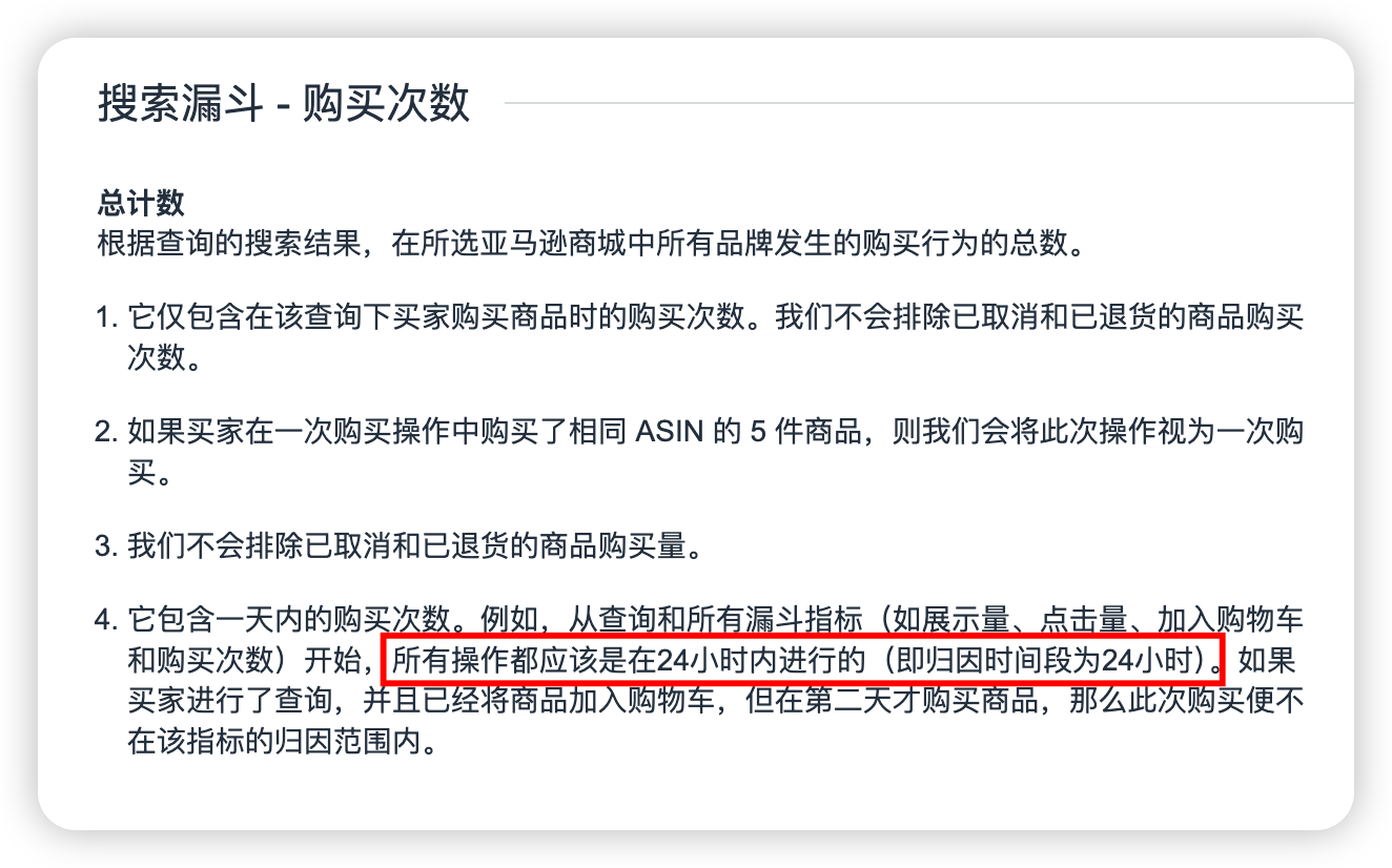 点击转化率数据