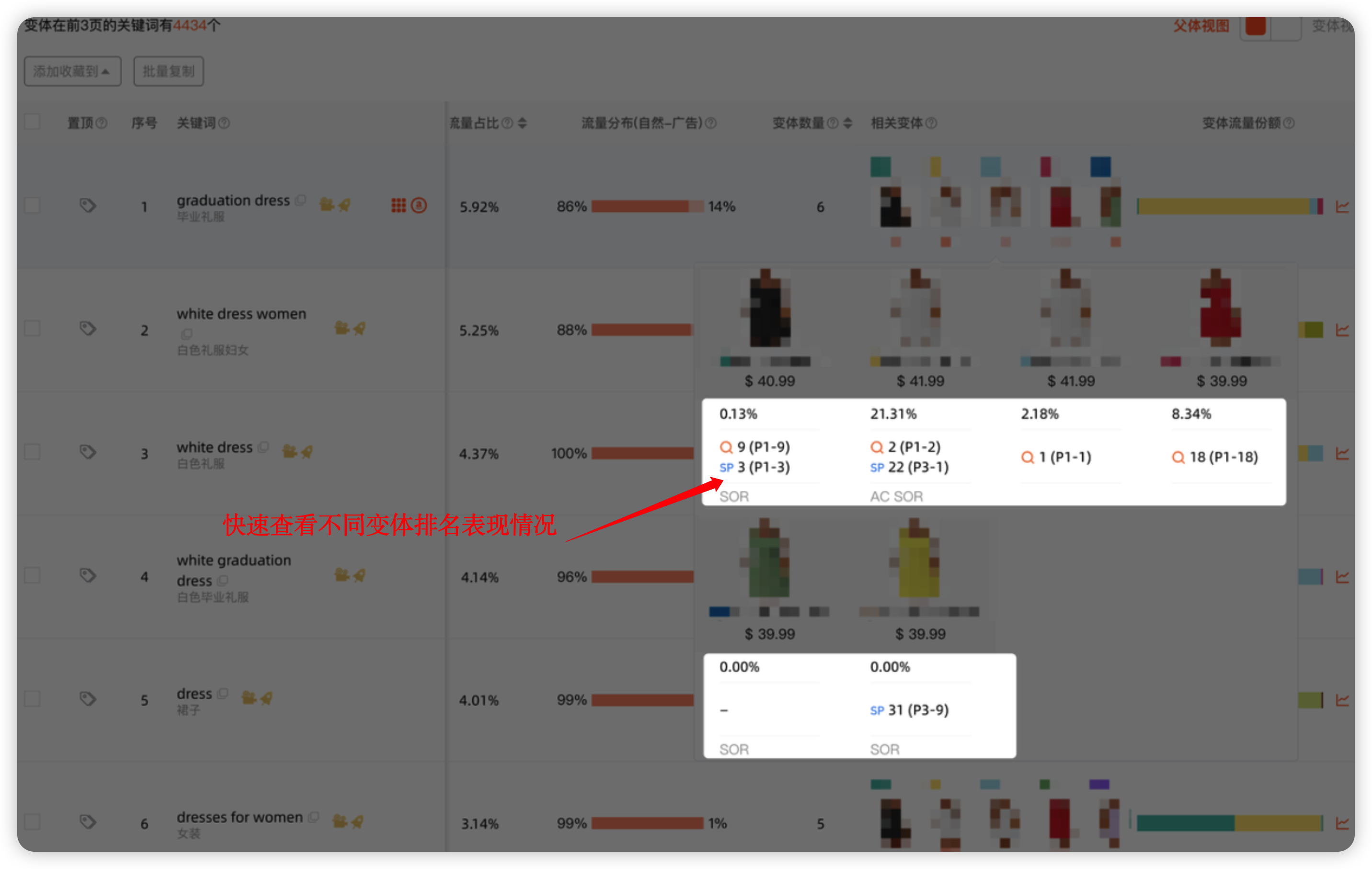 精准洞察ASIN流量结构-单ASIN